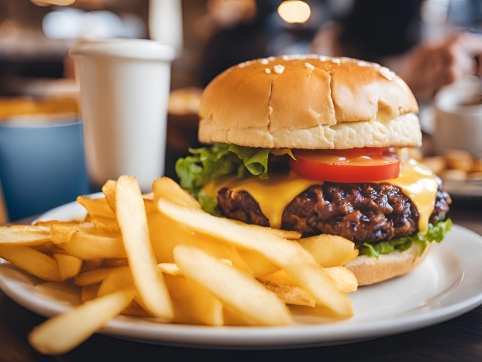 Cheeseburger & Chips